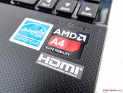 Ohne Aufkleber geht es nicht.