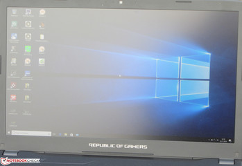 Das GL702VM im Freien.