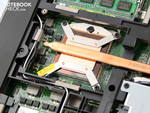 Core i3-350M unter Heatpipe