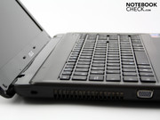 Die freistehenden Tasten besitzen einen deutlichen Zwischenraum. Vertipper sind selten.