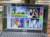 Ansicht frontal, leicht sonnig