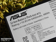 Für ein leistungsstarkes Notebook dieser Größe eine sehr gute Laufzeit.