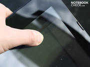 (Kunststoff-Scheibe vor TFT-Panel)