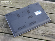 Die Unterseite beherbergt