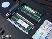 Der DDR3-RAM sitzt auf zwei Modulen a 2.048 MB.