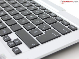 undeutlicher Druckpunkt, fester Anschlag, keine Beleuchtung