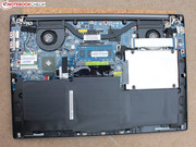 ...liegt das Innenleben komplett frei.