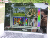 Anzeige im Tageslicht