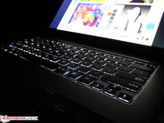 Neben dem Status "aus" kann in zwei Stufen illuminiert werden.