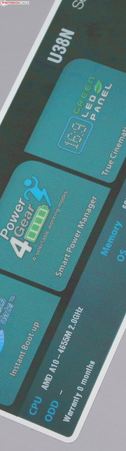 ASUS VivoBook U38N-C4004H: AMD A10 - eine gute Subnotebook-Performance ohne das massive Throttling des Vorgängertests (A8)