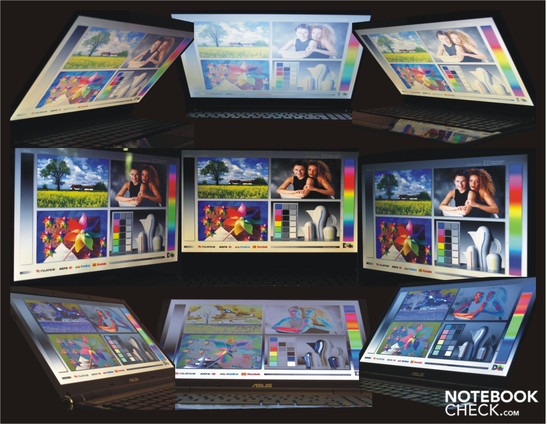 Blickwinkel Asus U50Vg