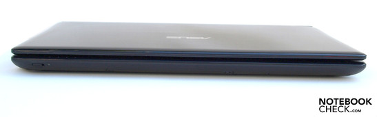 Vorderseite: Bluetooth/Wlan-Schieberegler