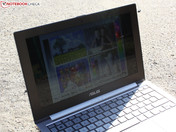 Ansicht seitlich, Sonne von hinten