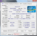 Systeminfo CPU-Z CPU