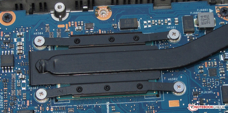 Der Prozessor ist fest verlötet.