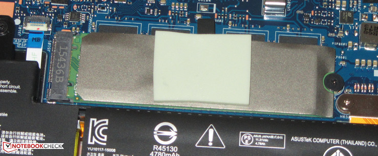 Eine M.2-SSD ist verbaut.