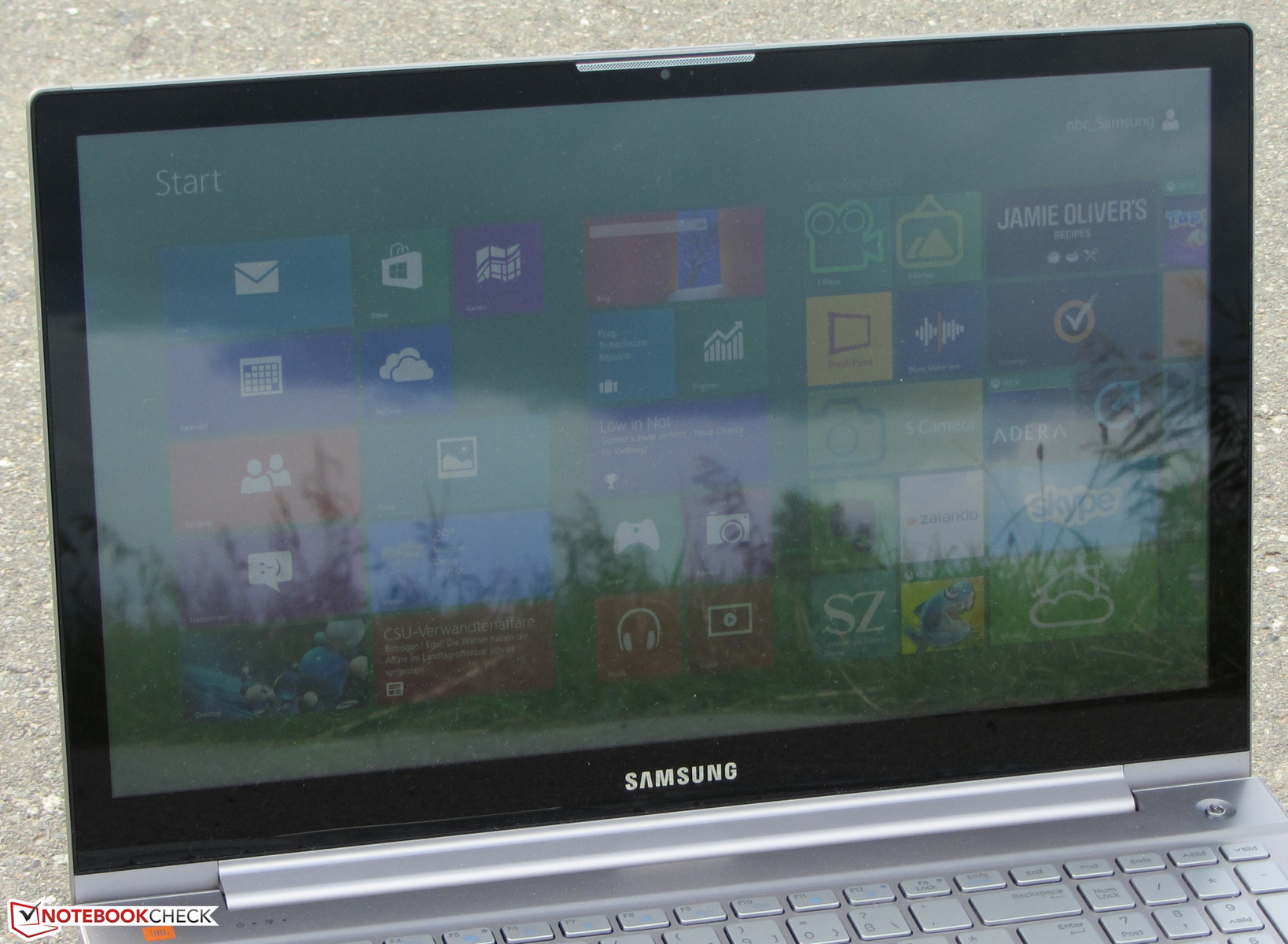 Test Samsung Ativ Book 8 Touch 880z5e X01 Notebook Notebookcheck Com Tests