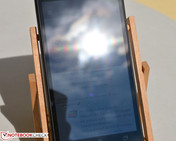 Ausseneinsatz bei direkter Sonneneinstrahlung...