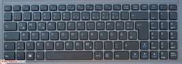 Eine beleuchtete Tastatur gibt es für das B510 nicht.