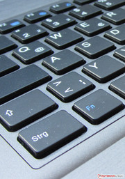 Die Tasten besitzen eine angenehme Haptik.