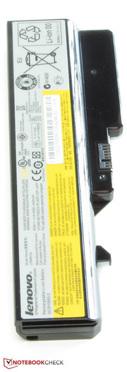 Der Akku wiegt 302 Gramm...