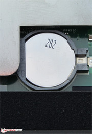 Auch der Zugriff auf die BIOS-Batterie ist gegeben.