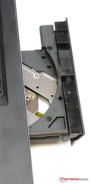 Der DVD-Brenner liest und beschreibt jede Art von DVD und CD.