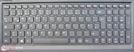 Lenovo nennt die Tastatur "Accu Type".