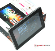 Das Display ist keine Leuchte.