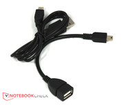 USB-Kabel gehören zum Lieferumfang.