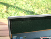 Der schmale Displayrahmen ist bemerkenswert