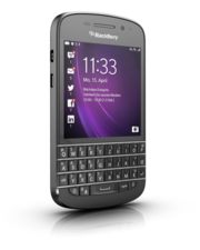 Im Test: Blackberry Q10. Testgerät zur Verfügung gestellt von Getgoods