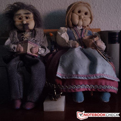 Zum Vergleich: Blackberry Q10, Dämmerlicht