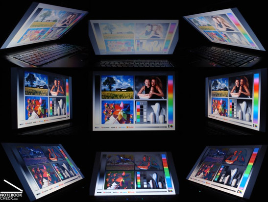 Blickwinkel HP Compaq 6735s