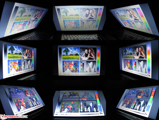 Blickwinkel Toshiba Satellite L755D-14U