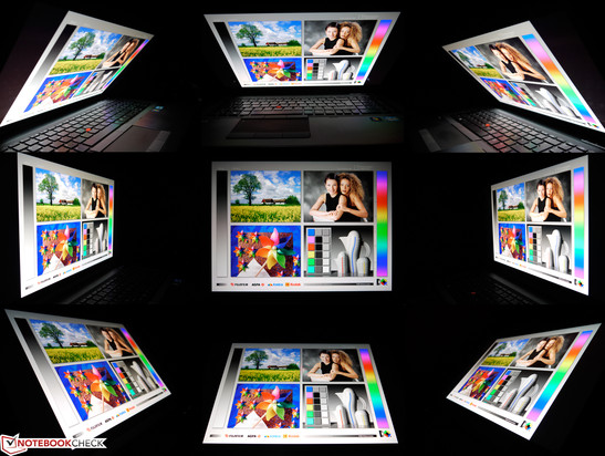 Blickwinkel HP EliteBook 8770w DreamColor