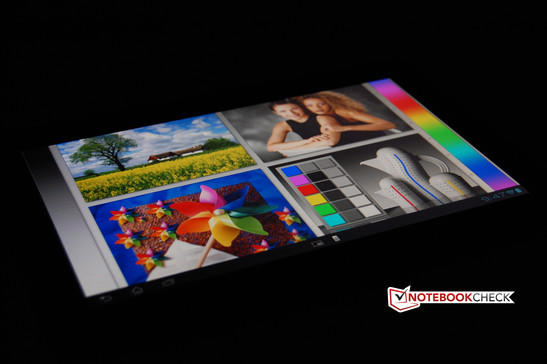 Blickwinkel Sony Xperia Tablet S