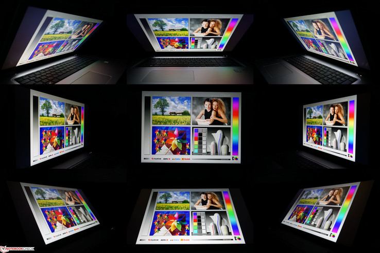 Blickwinkel HP ProBook 470 G4 Full-HD-UWVA-Display