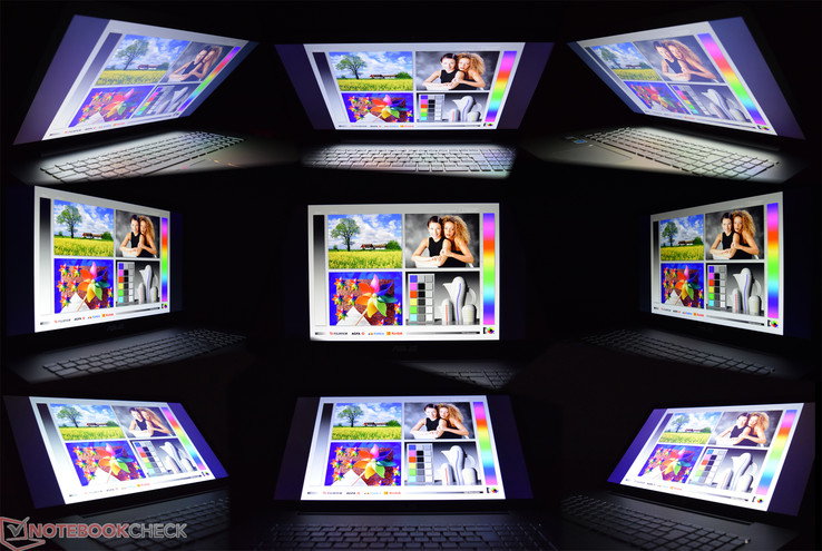 Blickwinkel Asus N752VX-GC131T