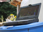 Komfort ist bei dem hohen Gewicht natürlich nur bedingt vorhanden.