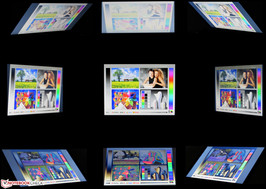 Blickwinkel Toshiba Satellite C850-1LX