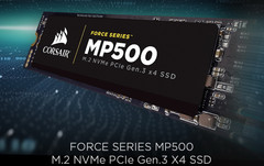 Corsair Force MP500: Schnelle M.2 NVMe PCIe SSD mit bis zu 480 GB