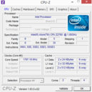 Systeminfo CPUZ CPU