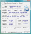 CPU-Z-Informationen über das Zepto Znote 3415W