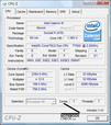 CPU-Z-Informationen über das FSC Lifebook S6410