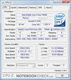 CPU-Z-Informationen über das Zepto Znote 6625WD