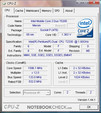 CPU-Z-Informationen über das Lenovo 3000 N200