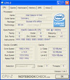 CPU-Z-Informationen über das Acer Extensa 5220