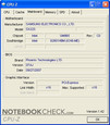 CPU-Z-Informationen über das Samsung X22-Pro Boyar
