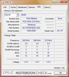 CPU-Z-Informationen über das Sony Vaio VGN-SZ61WN/C